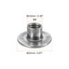 sourcing map M8 T-nuts, 12pcs Carbon Steel Tee Nut Round