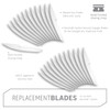 OUTDOOR EDGE 5.0" RazorSafe Replacement Boning & Fillet Blade Pack,