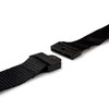 Lanyard with Card Holder, Black Double Sided for Two Badges,