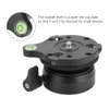 DY-60N Tripod Head Leveling Base Leveler Adjusting w/ Bubble Level