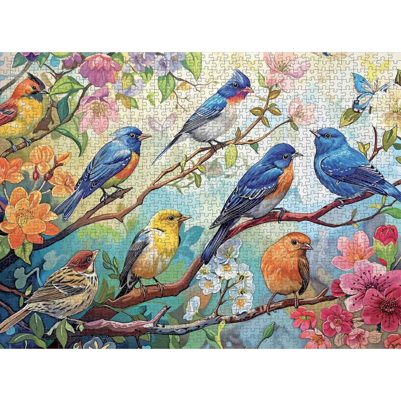 Cross & Glory - Birdsong in Bloom - 1000 Piece