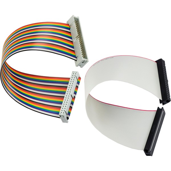 naughtystarts Male to Female IDC GPIO Ribbon Cable and Female
