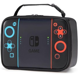 Kids Lunch Box,Boy Insulated Lunch Bag Game Lunch Box Leather Waterproof Thermal Cooler Bag School Daycare Lunch Boxes for Boys Girls Kids Toddlers Teen