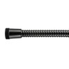 Croydex AM159021-1.75m Stainless Steel Hose Matt Black