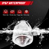 INNOGLOW - Luces intermitentes para motocicleta, 2 unidades, ámbar, para