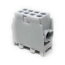 Pollmann Main Cable Junction Terminal HLAK 25 1/2/25 M2 Grey, Pack of 1