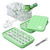 Ice Cube Tray, Ice Cube Tray with Lid and Container,
