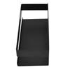 Single Tier Spice Rack 15kg Bearing Capacity Corrosion Resistant Black