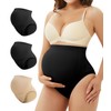 LANCS Maternity Underwear High Waisted Maternity Panties Maternity Shapewear Over