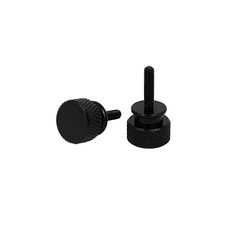 uxcell Computer PC Case M3x12mm Aluminum Alloy Knurled Thumb Screws