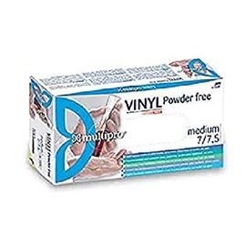 Multipro Vinyl Glove, Large, Clear, 100