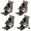 MANCHAP 4 PCS Self Locking Folding Hinge, 0-90-180 Degree Foldable