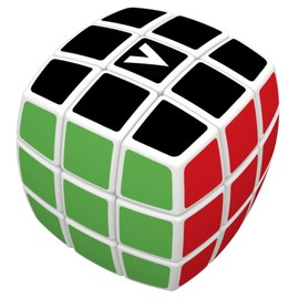 V-CUBE 3 x 3 White Pillow | Professional, Fast, and Smooth | Speed Cube | Puzzle | Fidget Toy