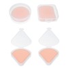 Healeved 12 Pcs Powder Puff Round Makeup Sponge Square Puff