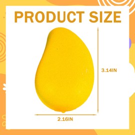 AYNKG 2pcs Mango Shape Stretchy Analog Fruit Toy Stress Ball Sensory Toys Kids Teens Adults Gifts Birthday