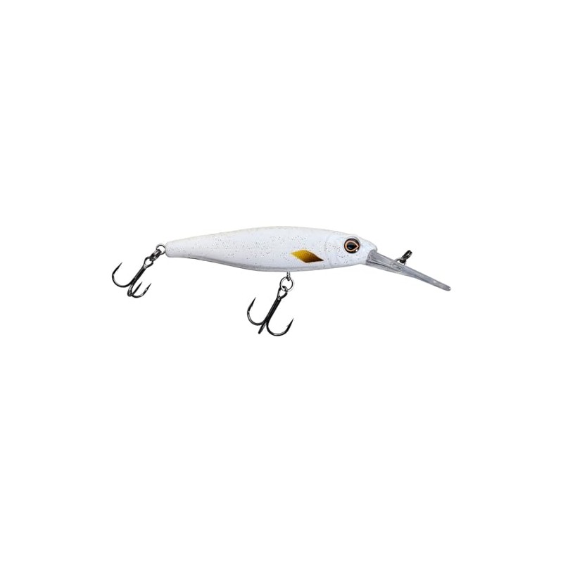 Illex Twitch Flesh Longbill Minnow Pearl Bone 6.1 cm DR