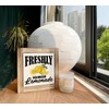 Lemon Wood Plaque Sign - Freshly Squeezed Lemonade, Summer Sign,