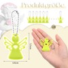 Otuuz Pack of 20 Reflective Guardian Angel Key Fob Reflector