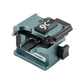 ALLGRIIT 9C+ High Precision Fibre Cleaver with Automatic Blade Rotation and Automatic Return, Glass Fibre Cleaver with 3 in 1 Fibre Holder and 24 Cutting Points