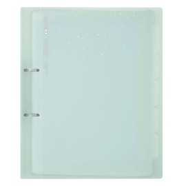 Kokuyo KME-TRBPP158LG Loose Leaf Binder, 2 Holes, KOKUYO ME A4, Fragile Mint