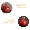 Alipis Ceramic Vase: Pomegranate Shaped Vase Bud Vase Hydroponics Planter