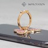 [2 Packs] Butterfly Glitter Bling Bling Phone Ring Holder, Sparkle