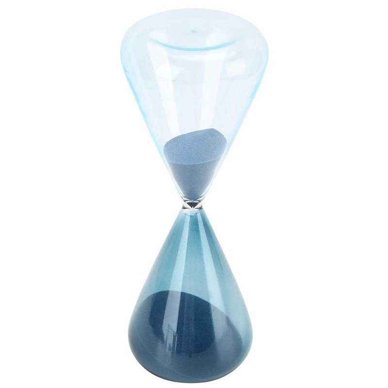 Mumusuki Hourglass Clock Blue Sand Timer, Innovative Cone Shape Unique