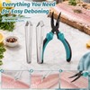 Fish Pin Bone Pliers & Tweezers Set, 3-Piece Deboning Tools