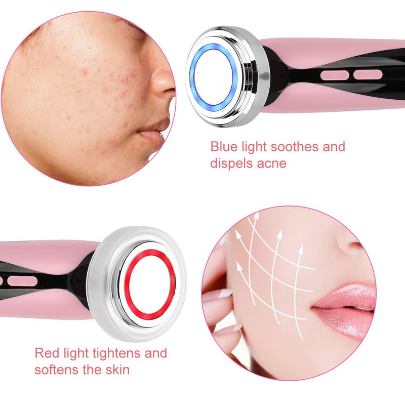 Imports Export Face Machine EMS Red Blue Light Therapy Skin