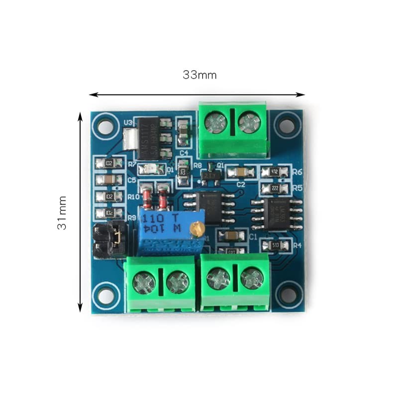 JESSINIE 5Pcs Voltage to PWM Module 0-5V 0-10V to 0%-100%