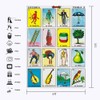 Mexican Loteria Card Backdrop 5x7ft Vinyl Loteria Cards Photography Backdrop