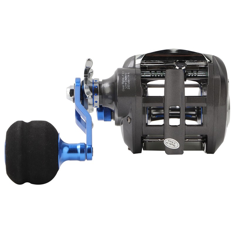 12+1BB 7.0:1 High Speed Baitcasting Fishing Reel 10kg Drag Power