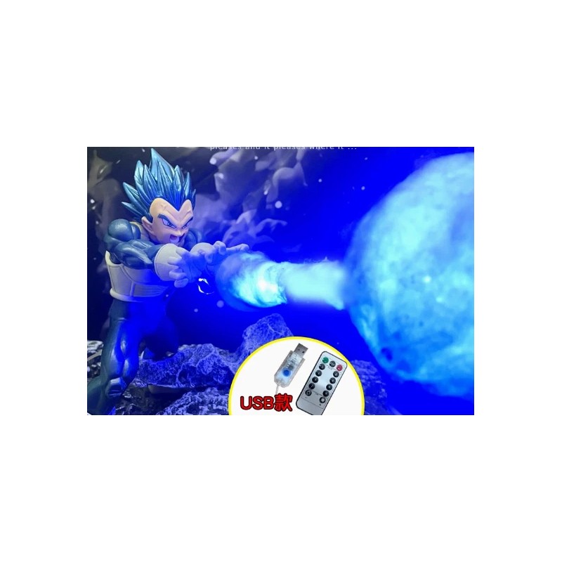 Dragon Ball Z Super Vegeta BLUE Galik Gun desk gift