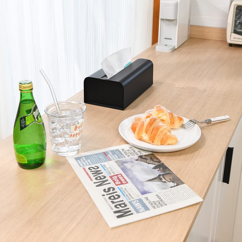 Wowfill Magnetic Tissue Case, Paper Holder, Rectangle Cuttable with One