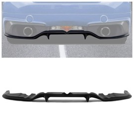 HECASA Rear Diffuser Compatible with 2017-2021 Toyota 86 Kouki JDM-Style Rear Spoiler Splitter Lip Bumper Body Kit Black