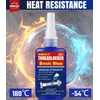 ThreadLocker Blue, Thread Lock Medium Strength Lock Tight for Nuts,