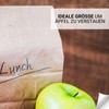 Uakeii Apple Box for School Made of Plastic - Apple