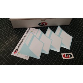 Redline Wheel Decals Hash Stripe Stickers Fits 18" 20" Wheels for Camaro Silverado Corvette Colorado Traverse Malibu Cruze Equinox Trax Select Color: (Matte White, 20" Wheel)