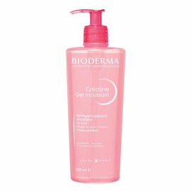 BIODERMA Créaline Foaming Gel - Micellar Cleanser without Soap - Gentle Cleansing for Face and Eyes - Sensitive Skin - 500 ml Pump Bottle