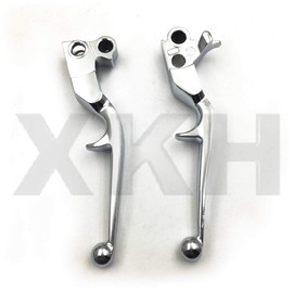 SMT-Chrome Brake Clutch Lever Compatible With Harley Custom Flhr Road King Ultra And Touring [B00RUE6CLU]