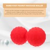 ORFOFE Peanut Massage Ball Portable Compact Design for Yoga Fitness