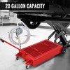 OUKIDR Oil Drain Pan, 20 Gallon Oil Drain Tank Large