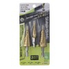Takagi Earth Man Spiral Step Drill, Set of 3, Hexagonal