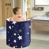 PLKO Foldable Bathtub Portable Soaking Bath Tub,Portable tub for adults,Collapsible