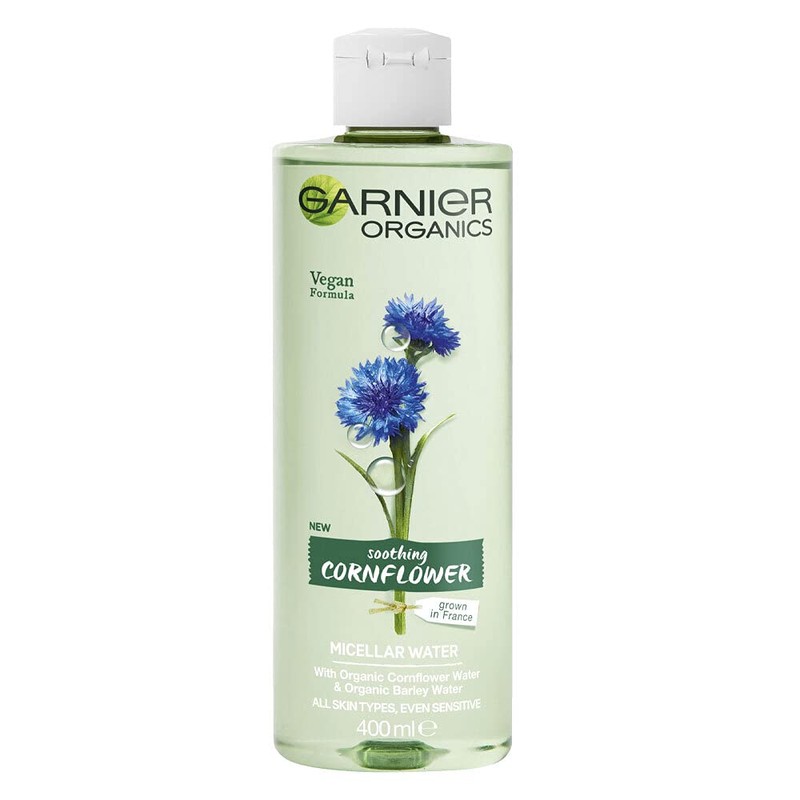 2x Garnier 400ml Anti Blackhead Cleansing Gel Micellar Water Soothing