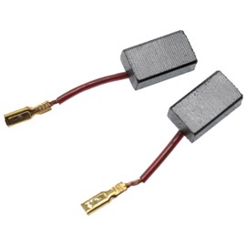 vhbw 2 x Carbon Brush, Motor Carbon, Abrasive Carbon 6 x 10 x 17 mm, Compatible with Hilti AG 125-S, AG 230-S, D 125-S, DAG 115-S Power Tool