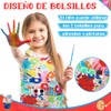 AUTOWT Delantales para Niños, 2Pcs Delantales Impermeables con Estampado de