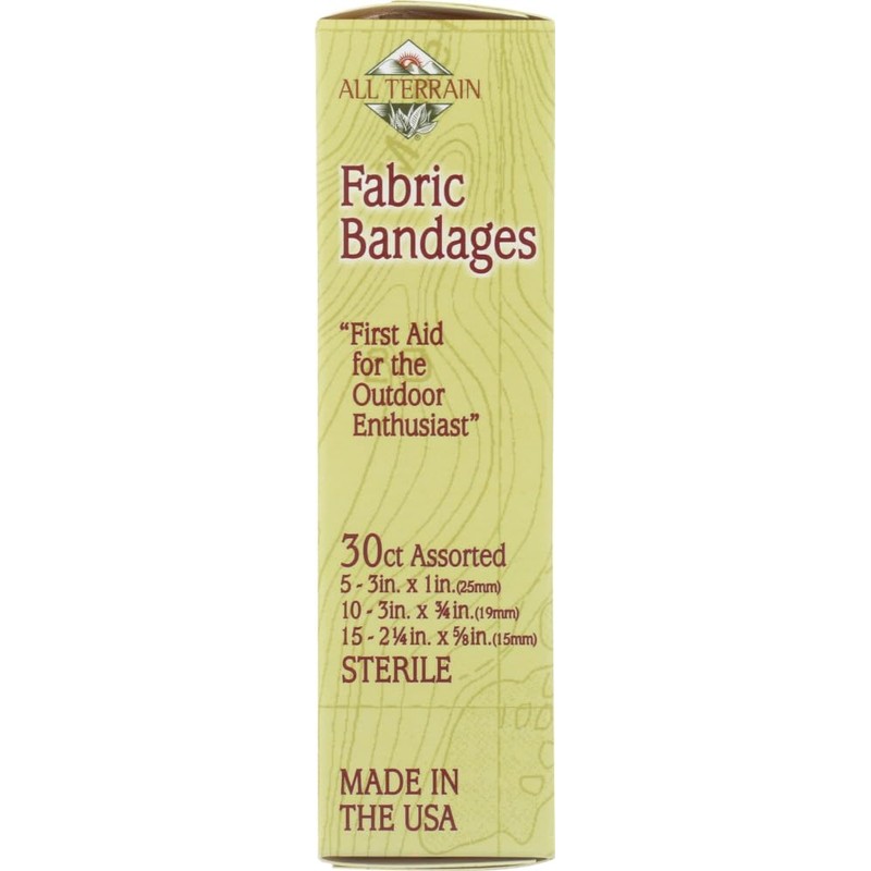 Assorted Fabric Bandages 30 CT