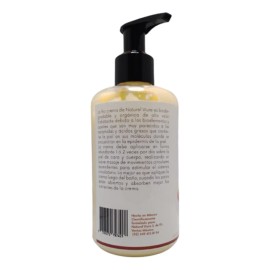 Crema Orgánica Con Macadamia Libre De Químicos Y Parabenos