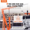 VEVOR Hydraulic Long Ram Jack, 8 Ton Engine Hoist Cylinder